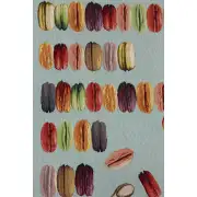 Macaroons Blue Decorative Table Mat | Close Up 2