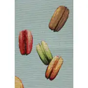 Macaroons Blue Decorative Table Mat | Close Up 3