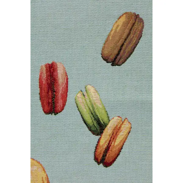 Macaroons Blue Decorative Table Mat | Close Up 3