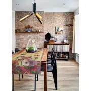 Anemones Yellow Decorative Table Mat | Life Style 1