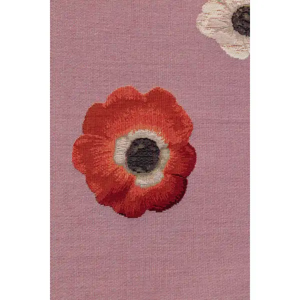 Anemones Pink Decorative Table Mat | Close Up 3