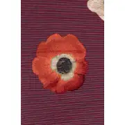 Anemones Purple Decorative Table Mat | Close Up 3