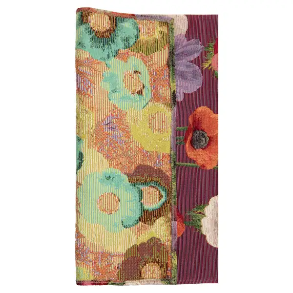 Anemones Purple Decorative Table Mat | Close Up 5