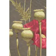 Poppy Gray Decorative Table Mat | Close Up 2