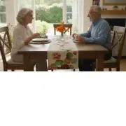 Nasturtium White Decorative Table Mat | Life Style 2