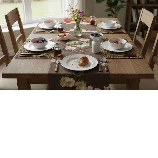 Hawthorn Dark Decorative Table Mat | Life Style 2