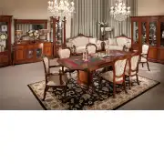 Pink Orchids Grey Decorative Table Mat | Life Style 1