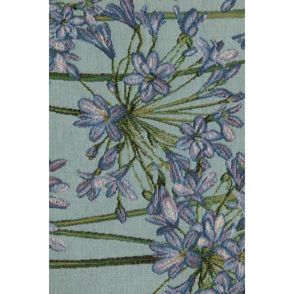 Agapanthus Blue Decorative Table Mat | Close Up 1