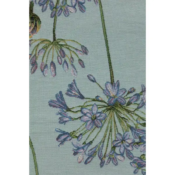 Agapanthus Blue Decorative Table Mat | Close Up 2