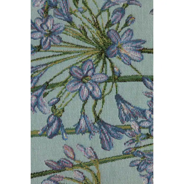 Agapanthus Blue Decorative Table Mat | Close Up 4