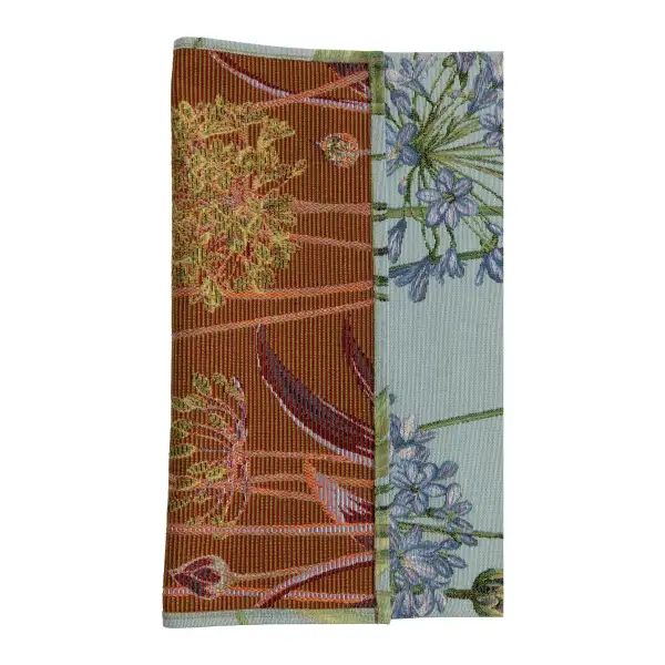 Agapanthus Blue Decorative Table Mat | Close Up 5