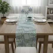 Agapanthus Blue Decorative Table Mat | Life Style 1
