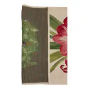 Amaryllis White Decorative Table Mat | Close Up 5