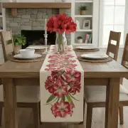 Amaryllis White Decorative Table Mat | Life Style 2