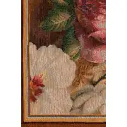 Flowers Dark Decorative Table Mat | Close Up 1