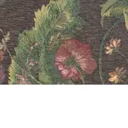 Flowers Dark  French Table Mat | Close Up 2