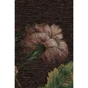 Flowers Dark Decorative Table Mat | Close Up 3