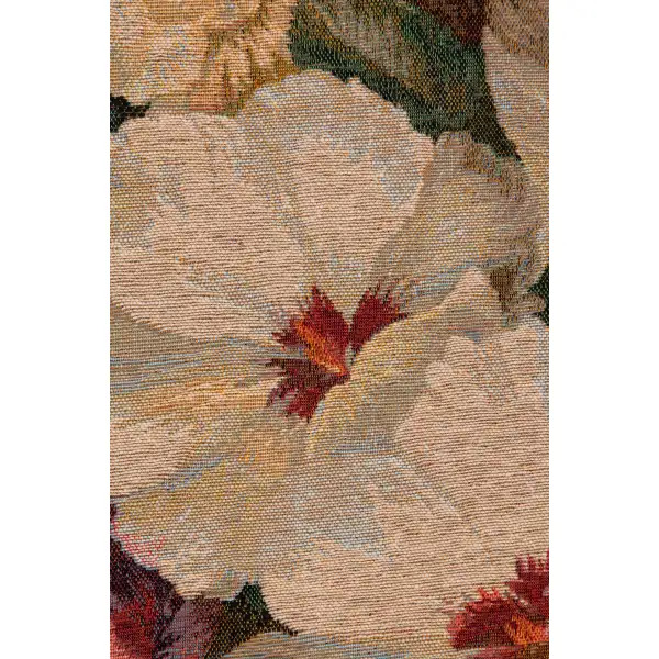 Flowers Dark Decorative Table Mat | Close Up 4