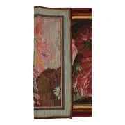Flowers Dark Decorative Table Mat | Close Up 5