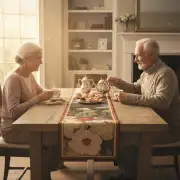 Flowers Dark Decorative Table Mat | Life Style 2