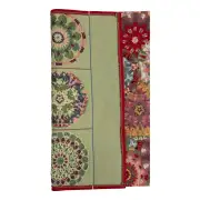 Kaleidoscope Red Decorative Table Mat | Close Up 5
