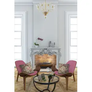 Bunch Of Flowers I Tapestry Cushion Cover - 19 in. x 19 in. Cotton by Charlotte Home Furnishings Inc