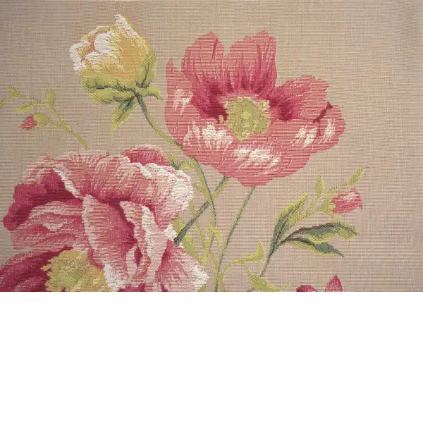 Single Peonies Cushion | Close Up 2