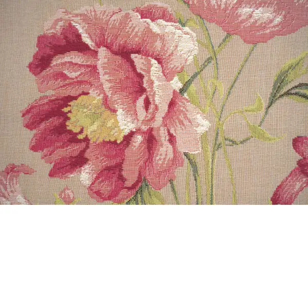 Single Peonies Cushion | Close Up 3