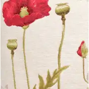 Poppies 1 Cushion | Close Up 1