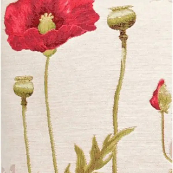 Poppies 1 Cushion | Close Up 1