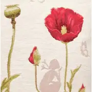 Poppies 1 Cushion | Close Up 2