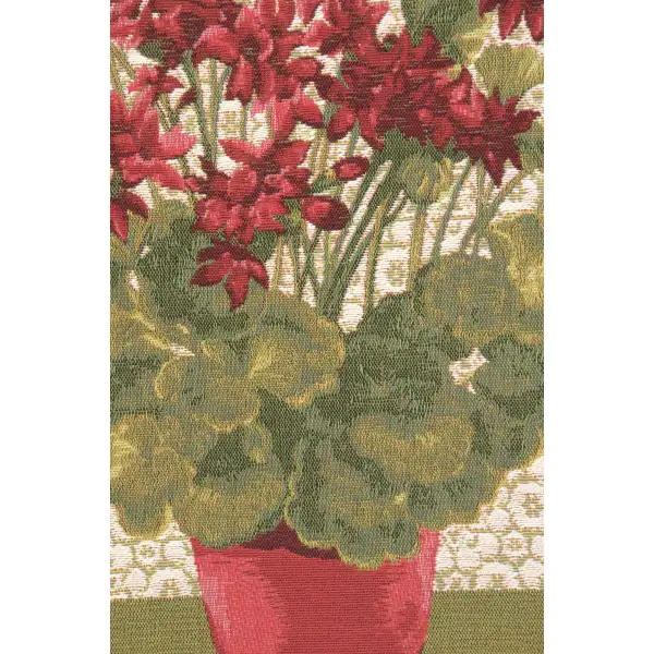 Geranium I Red Cushion | Close Up 2