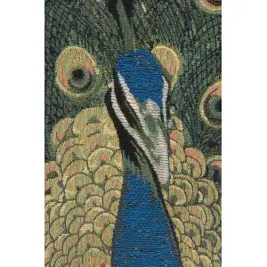 The Peacock Tapestry Cushion Cover - 19 in. x 19 in. Cotton by Charlotte Home Furnishings Inc