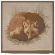 Fox French Couch Cushion | Close Up 1