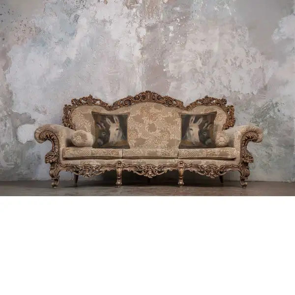 Donkeys French Couch Cushion | Life Style 1