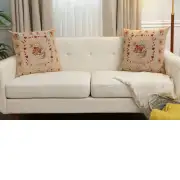 Heart Rabbit Alice In Wonderland French Couch Cushion | Close Up 5