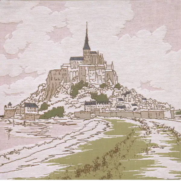 Mont Saint Michel 1 Cushion | Close Up 1