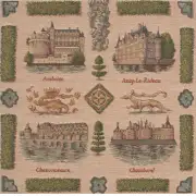 Loire's castle Cushion | Close Up 1