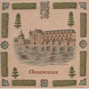 Chenonceaux  I Cushion | Close Up 1