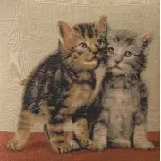 Two kittens I Cushion | Close Up 1