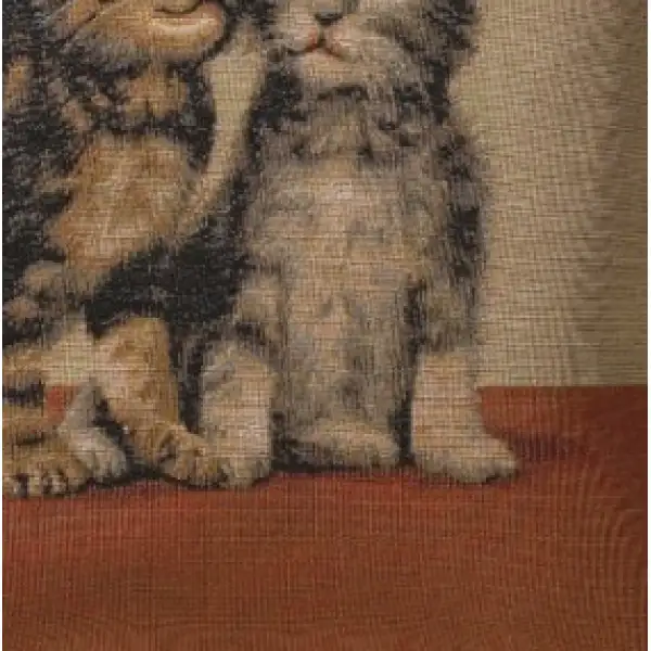 Two kittens I Cushion | Close Up 4