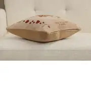 Heart Rabbit Alice In Wonderland I French Couch Cushion | Close Up 3