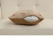 Heart Rabbit Alice In Wonderland I French Couch Cushion | Close Up 4