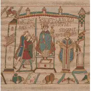 Bayeux Cathedral French Couch Cushion | Close Up 1