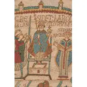 Bayeux Cathedral French Couch Cushion | Close Up 2