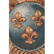 Empire Lys Flower French Couch Cushion | Close Up 2