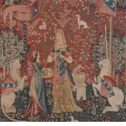 The Smell I Small French Couch Cushion | Close Up 1