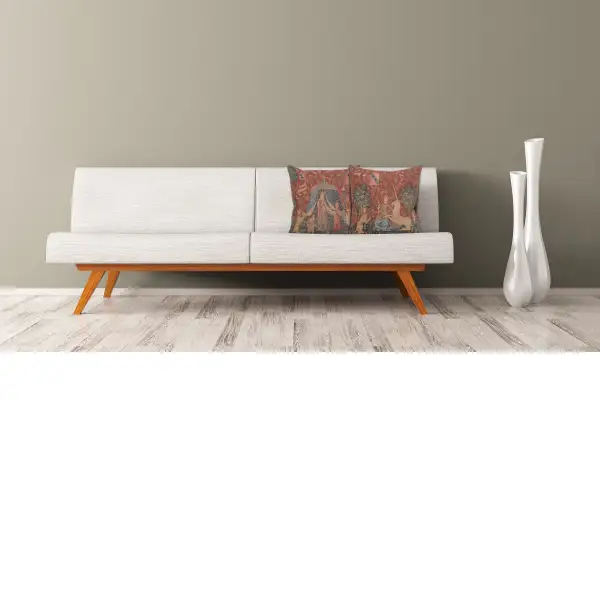 A Mon Seul Desir III Small French Couch Cushion | Life Style 1