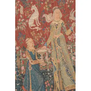 The Taste I Small Tapestry Cushion Cover - 14 in. x 14 in. Cotton by Charlotte Home Furnishings Inc