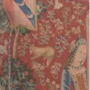 The Hearing I Small French Couch Cushion | Close Up 4